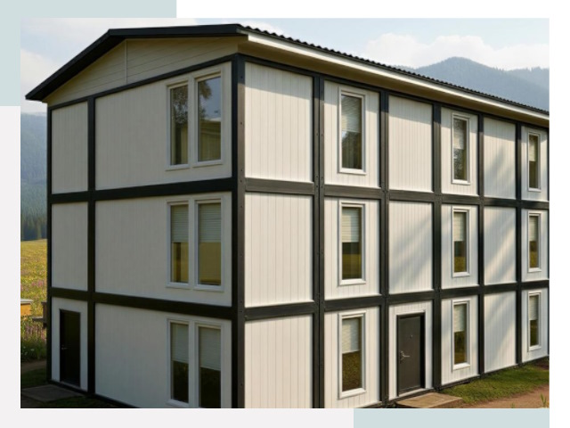 Модульные общежития в Алейске