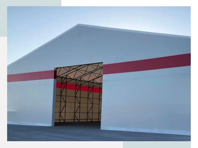 Быстровозводимые ангары в Алейске