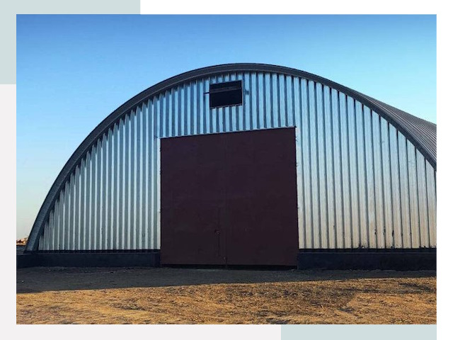 Арочные ангары в Алейске
