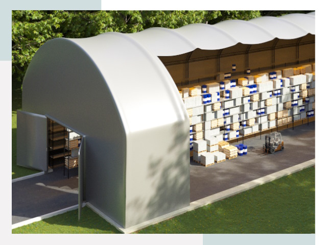 Тентовые ангары в Алейске