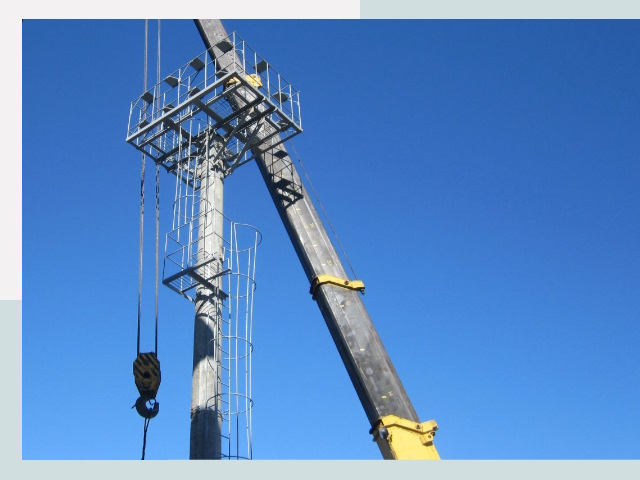 Монтаж осветительных мачт в Алейск от 619 руб.