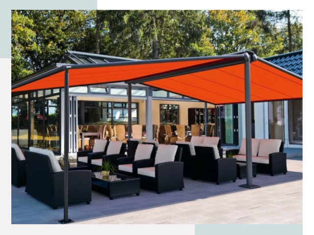 Навесы для кафе и ресторанов в Алейске