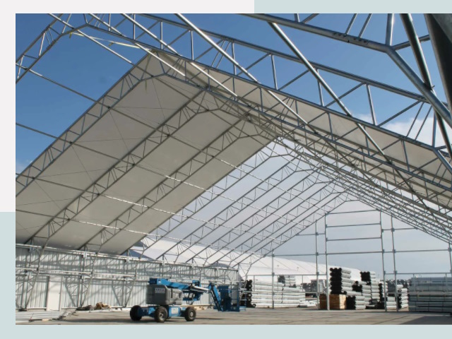 Каркасно-тентовые сооружения от СтальСтрой-Лук по цене 619 руб.