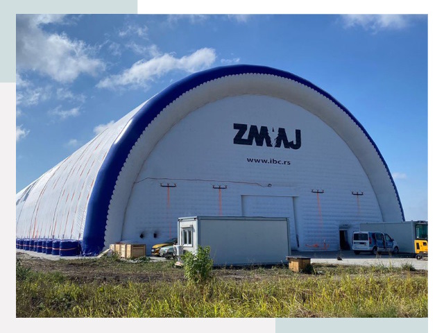 Брендирование ангаров в Алейске