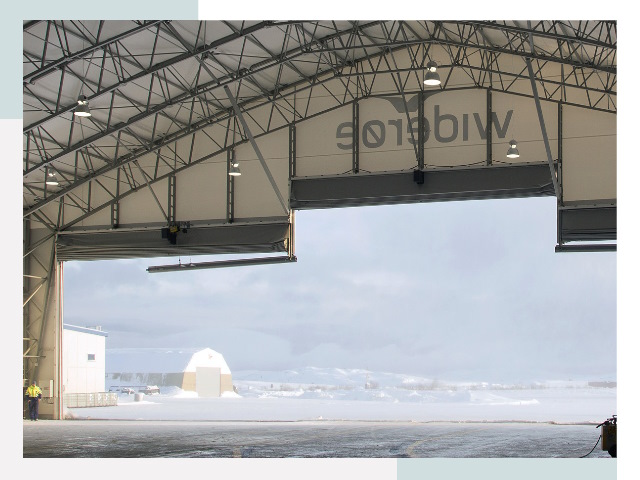 Ворота для ангаров в Алейске