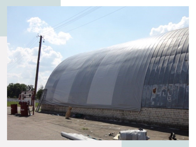 Ремонт ангаров в Алейске